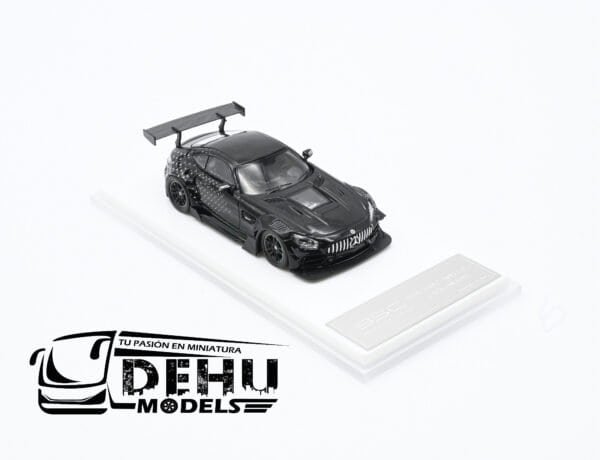 Auto a Escala 1/64 Mercedes Benz AMG GTS Carbonerre Negro-Gris, AMGGTSCNEBSC BSC BriScaleMicro - Imagen 2