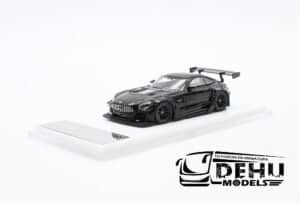 Auto a Escala 1/64 Mercedes Benz AMG GTS Carbonerre Negro-Gris, AMGGTSCNEBSC BSC BriScaleMicro