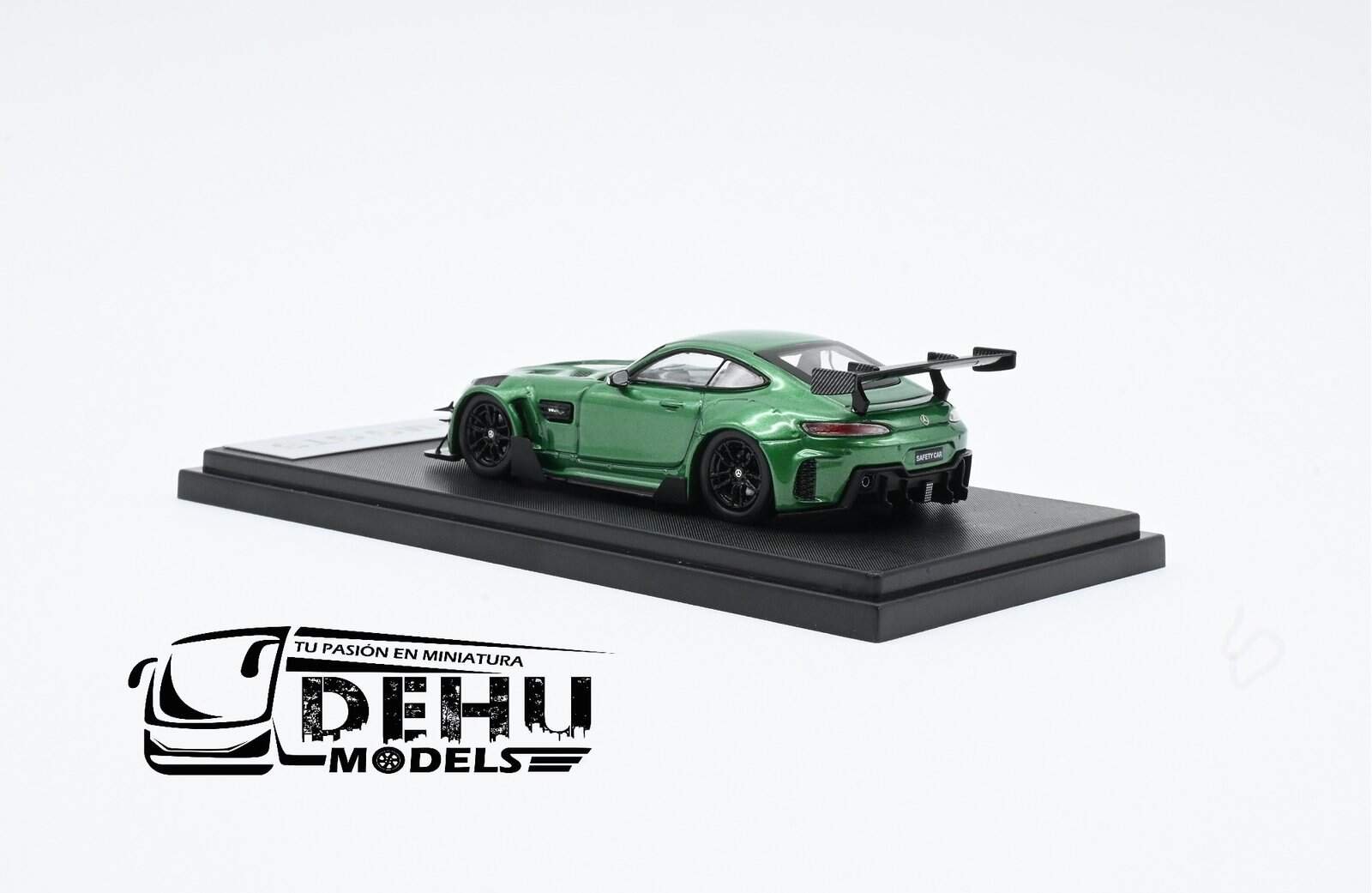 Auto a Escala 1/64 Mercedes Benz AMG GTS Verde-Negro, AMGGTSVNRM Rhino Model - Imagen 6