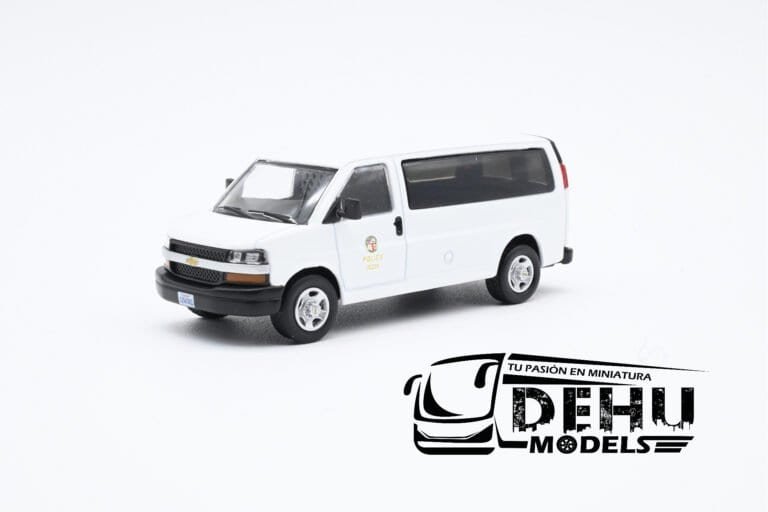 CBP-072 Chevrolet Express Los Angeles California Police, Blanco (3)