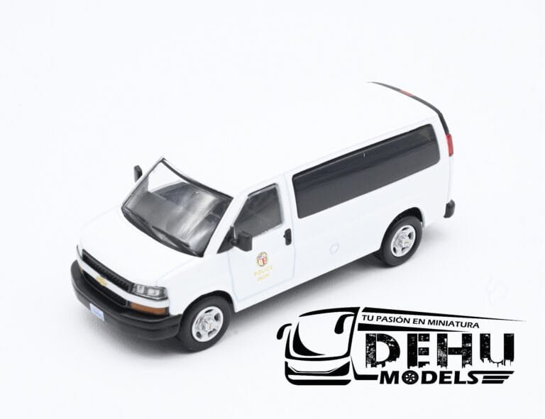 CBP-072 Chevrolet Express Los Angeles California Police, Blanco (4)