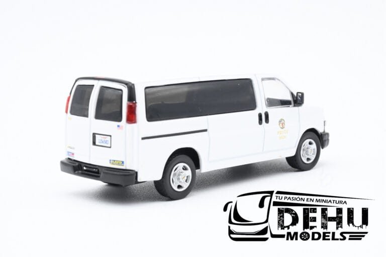 CBP-072 Chevrolet Express Los Angeles California Police, Blanco (7)