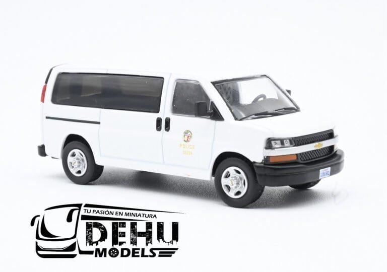 CBP-072 Chevrolet Express Los Angeles California Police, Blanco (9)