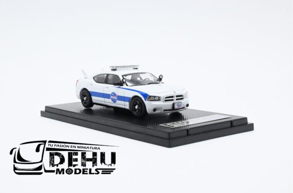 Auto a Escala 1/64 Dodge Charger NASA Azul - Blanco, DOCHNASAROLL Rollin - Imagen 3