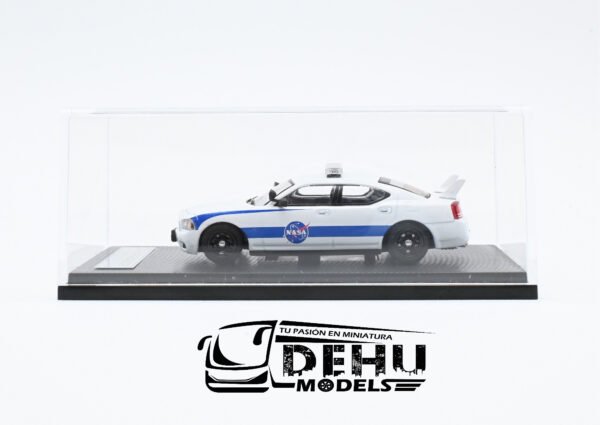 Auto a Escala 1/64 Dodge Charger NASA Azul - Blanco, DOCHNASAROLL Rollin - Imagen 11