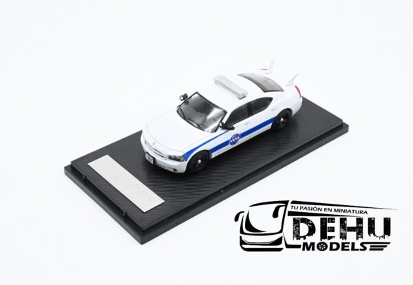 Auto a Escala 1/64 Dodge Charger NASA Azul - Blanco, DOCHNASAROLL Rollin - Imagen 9