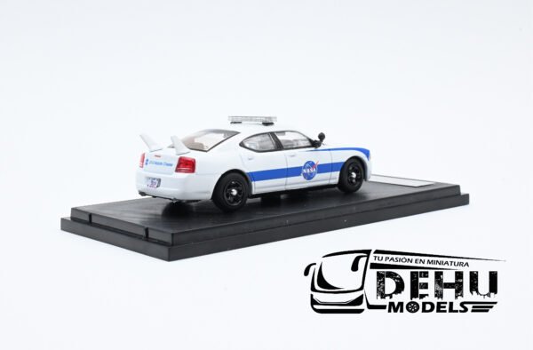 Auto a Escala 1/64 Dodge Charger NASA Azul - Blanco, DOCHNASAROLL Rollin - Imagen 5