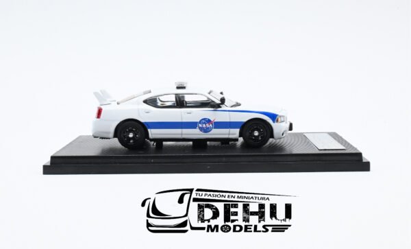 Auto a Escala 1/64 Dodge Charger NASA Azul - Blanco, DOCHNASAROLL Rollin - Imagen 4