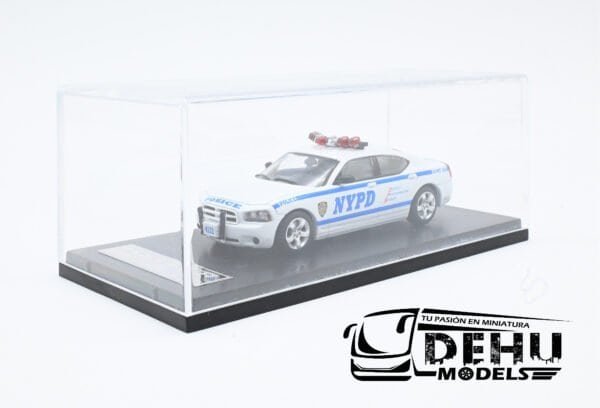 Auto a Escala 1/64 Dodge Charger New York Police Department Azul - Blanco, DOCHNYPDROLL Rollin - Imagen 12