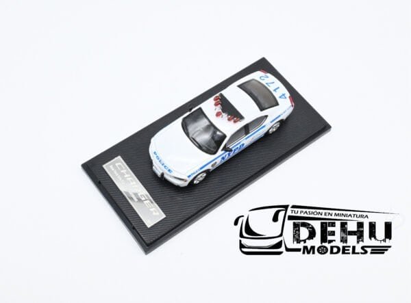 Auto a Escala 1/64 Dodge Charger New York Police Department Azul - Blanco, DOCHNYPDROLL Rollin - Imagen 10