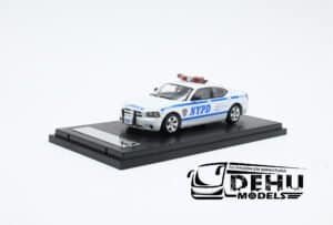 Auto a Escala 1/64 Dodge Charger New York Police Department Azul - Blanco, DOCHNYPDROLL Rollin