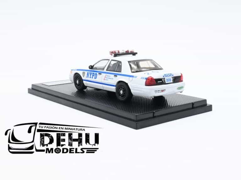 FOPOINNYPDESUROLL Ford Police Interceptor New York Police Department Energency Service Unit, Azul - Blanco (4)