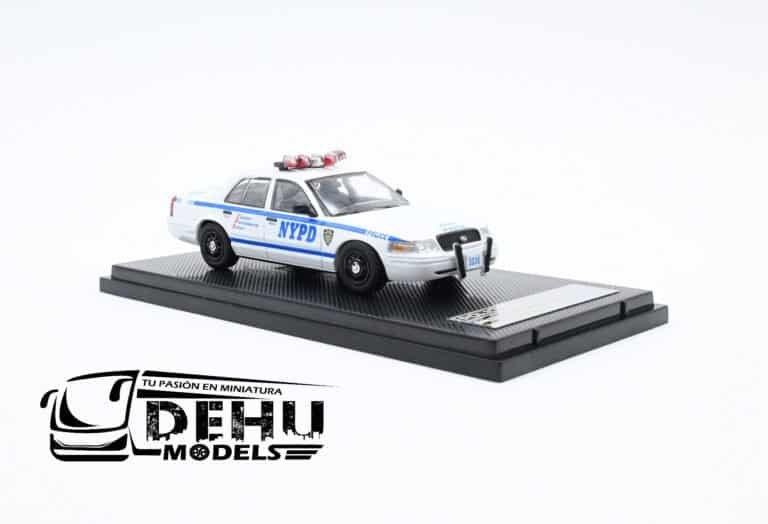 FOPOINNYPDESUROLL Ford Police Interceptor New York Police Department Energency Service Unit, Azul - Blanco (7)