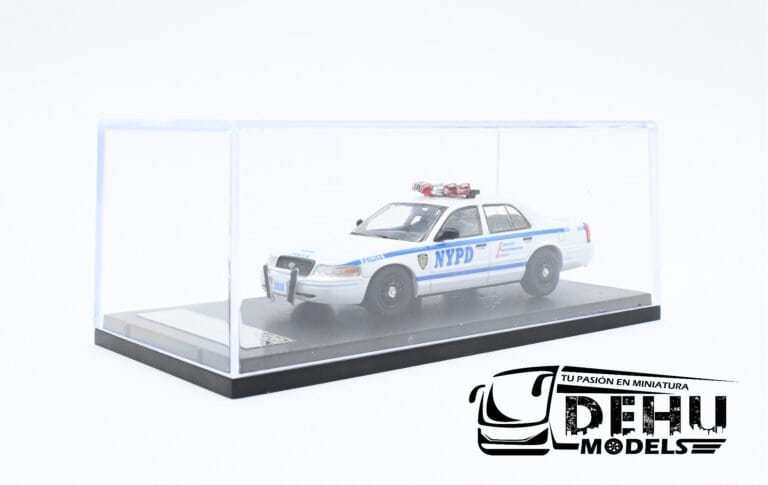 FOPOINNYPDESUROLL Ford Police Interceptor New York Police Department Energency Service Unit, Azul - Blanco (9)