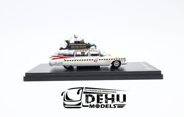 Camioneta a Escala 1/64 Ghostbusters ECTO 2 Blanco, GHOSECTO2  YSMODEL - Imagen 4