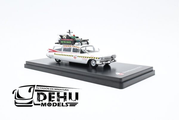 Camioneta a Escala 1/64 Ghostbusters ECTO 2 Blanco, GHOSECTO2  YSMODEL - Imagen 3