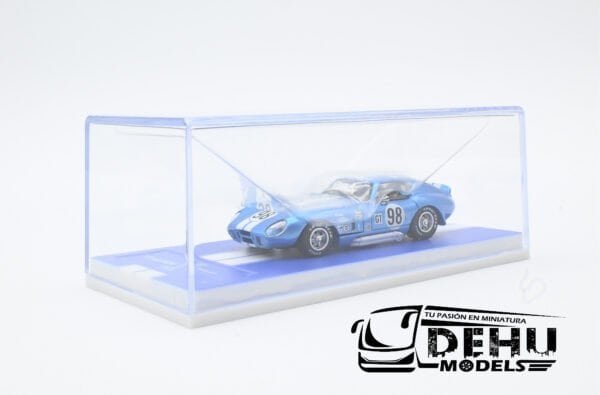 Auto a Escala 1/64 Shelby Cobra Daytona Coupe CXS2601 Azul-Blanco, SHCODACOAZBLFW Fine Works 64 - Imagen 12