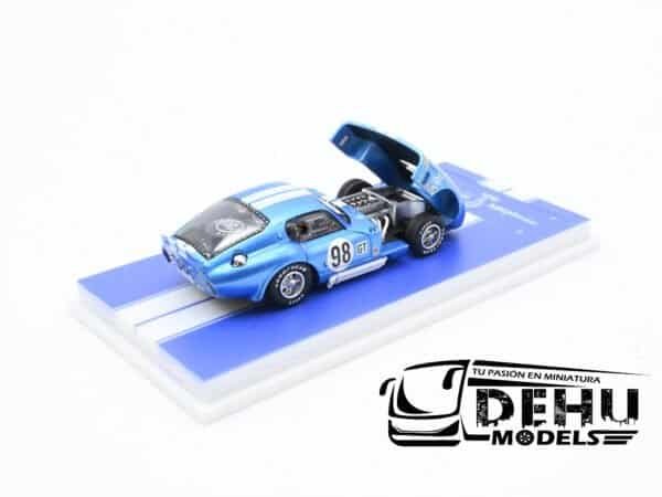 Auto a Escala 1/64 Shelby Cobra Daytona Coupe CXS2601 Azul-Blanco, SHCODACOAZBLFW Fine Works 64 - Imagen 7