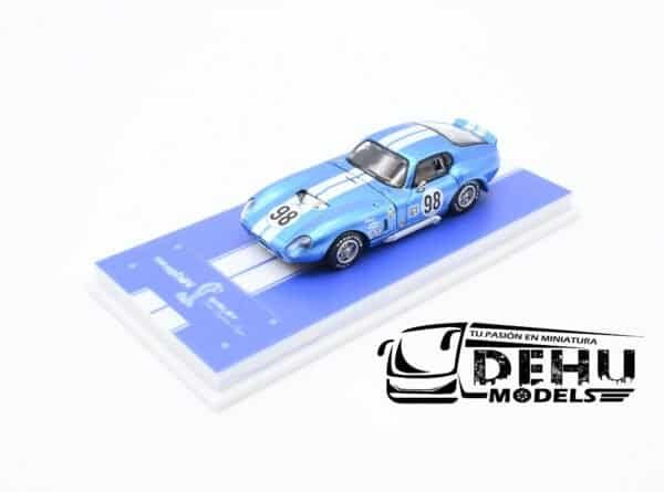 Auto a Escala 1/64 Shelby Cobra Daytona Coupe CXS2601 Azul-Blanco, SHCODACOAZBLFW Fine Works 64 - Imagen 11