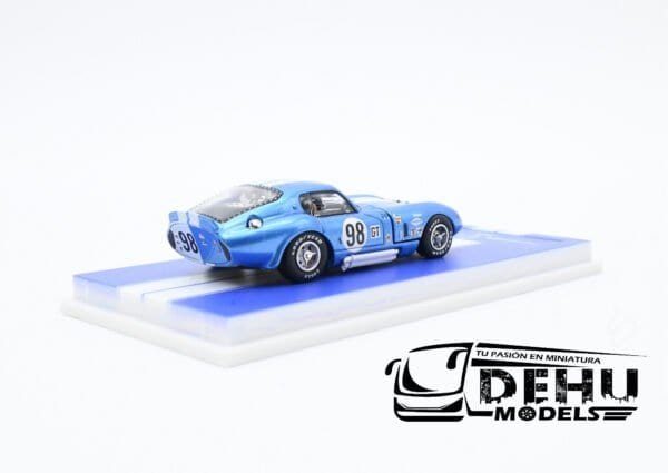 Auto a Escala 1/64 Shelby Cobra Daytona Coupe CXS2601 Azul-Blanco, SHCODACOAZBLFW Fine Works 64 - Imagen 5