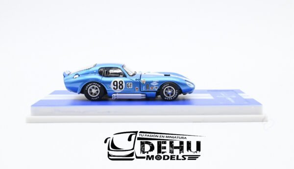 Auto a Escala 1/64 Shelby Cobra Daytona Coupe CXS2601 Azul-Blanco, SHCODACOAZBLFW Fine Works 64 - Imagen 4