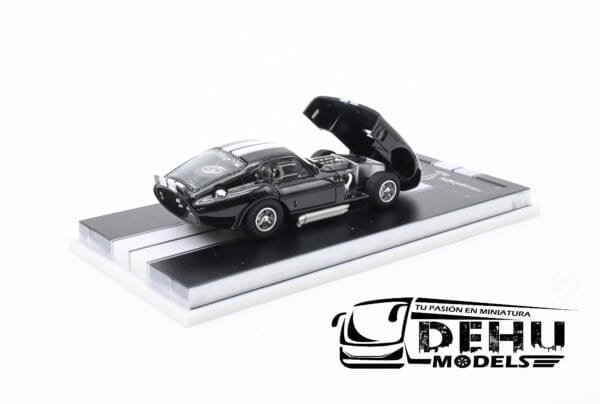 Auto a Escala 1/64 Shelby Cobra Daytona Coupe CXS2601 Negro-Blanco, SHCODACONEBLFW Fine Works 64 - Imagen 6