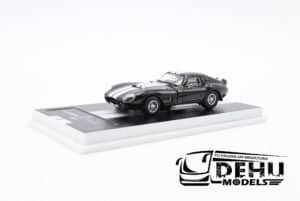 Auto a Escala 1/64 Shelby Cobra Daytona Coupe CXS2601 Negro-Blanco, SHCODACONEBLFW Fine Works 64