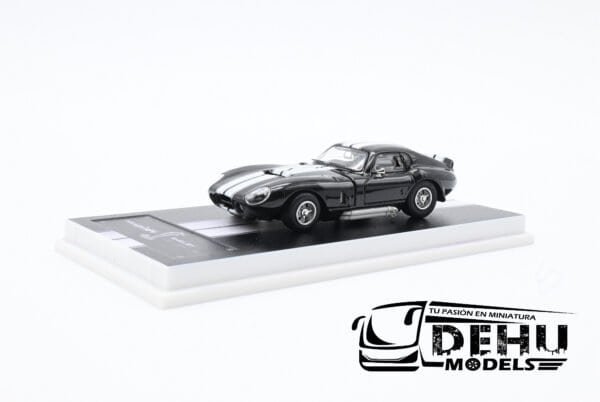 Auto a Escala 1/64 Shelby Cobra Daytona Coupe CXS2601 Negro-Blanco, SHCODACONEBLFW Fine Works 64
