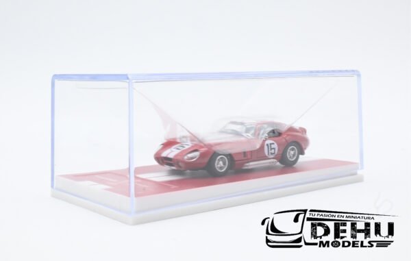 Auto a Escala 1/64 Shelby Cobra Daytona Coupe CXS2601 Rojo-Blanco, SHCODACOROBLFW Fine Works 64 - Imagen 12