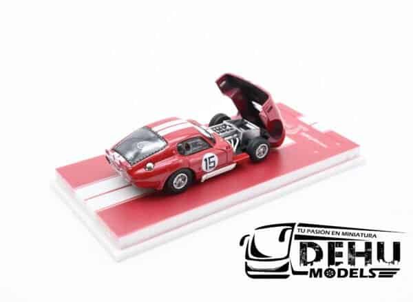 Auto a Escala 1/64 Shelby Cobra Daytona Coupe CXS2601 Rojo-Blanco, SHCODACOROBLFW Fine Works 64 - Imagen 6