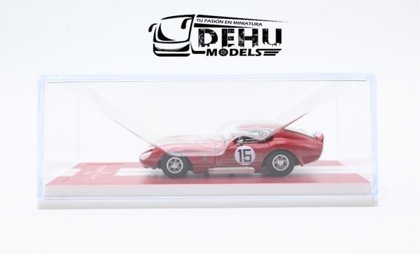 Auto a Escala 1/64 Shelby Cobra Daytona Coupe CXS2601 Rojo-Blanco, SHCODACOROBLFW Fine Works 64 - Imagen 13