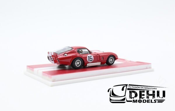 Auto a Escala 1/64 Shelby Cobra Daytona Coupe CXS2601 Rojo-Blanco, SHCODACOROBLFW Fine Works 64 - Imagen 5