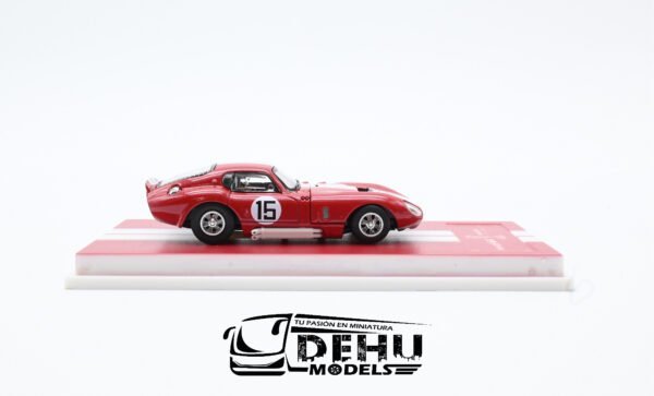 Auto a Escala 1/64 Shelby Cobra Daytona Coupe CXS2601 Rojo-Blanco, SHCODACOROBLFW Fine Works 64 - Imagen 4