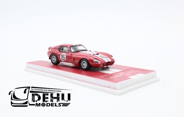 Auto a Escala 1/64 Shelby Cobra Daytona Coupe CXS2601 Rojo-Blanco, SHCODACOROBLFW Fine Works 64 - Imagen 3