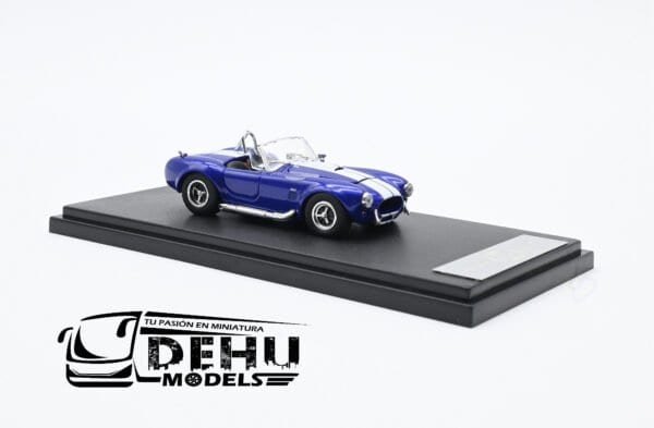 Auto a Escala 1/64 Shelby Cobra 427S/C Azul-Blanco-Negro, SHECOAZUBLAFW Fine Works 64 - Imagen 11
