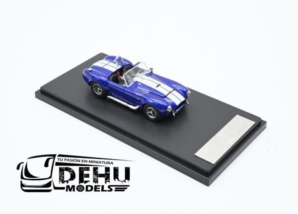 Auto a Escala 1/64 Shelby Cobra 427S/C Azul-Blanco-Negro, SHECOAZUBLAFW Fine Works 64 - Imagen 12