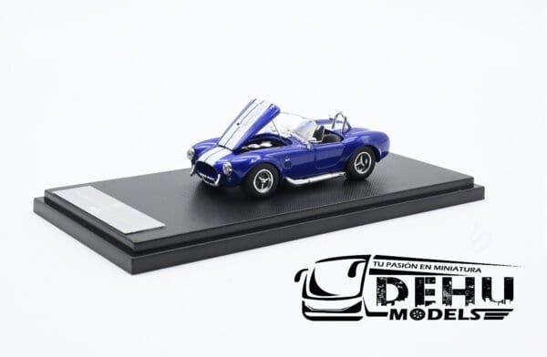 Auto a Escala 1/64 Shelby Cobra 427S/C Azul-Blanco-Negro, SHECOAZUBLAFW Fine Works 64 - Imagen 13