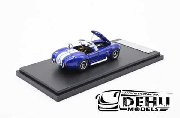 Auto a Escala 1/64 Shelby Cobra 427S/C Azul-Blanco-Negro, SHECOAZUBLAFW Fine Works 64 - Imagen 14