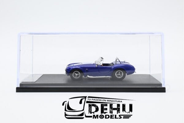 Auto a Escala 1/64 Shelby Cobra 427S/C Azul-Blanco-Negro, SHECOAZUBLAFW Fine Works 64 - Imagen 4