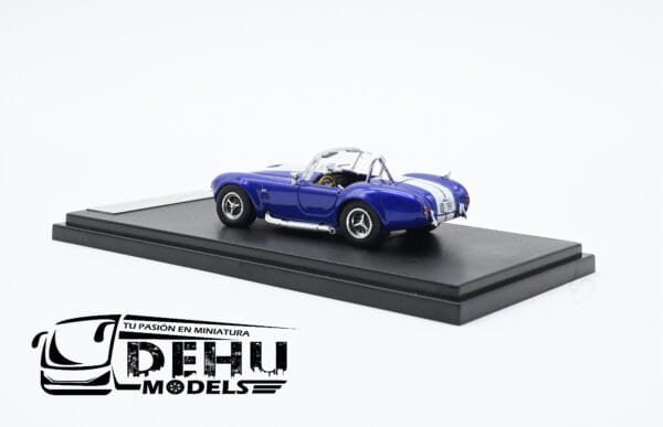 Auto a Escala 1/64 Shelby Cobra 427S/C Azul-Blanco-Negro, SHECOAZUBLAFW Fine Works 64 - Imagen 8
