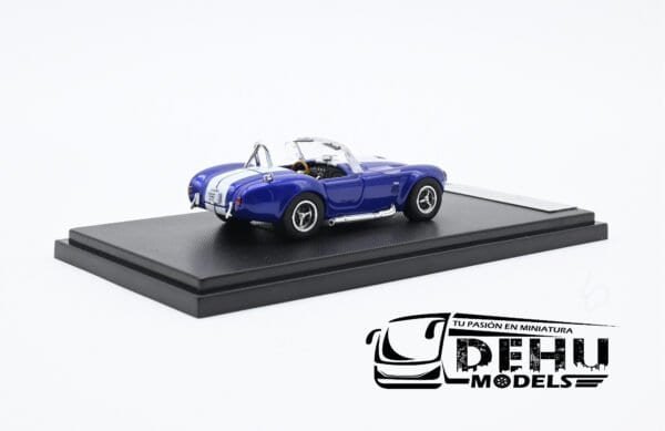 Auto a Escala 1/64 Shelby Cobra 427S/C Azul-Blanco-Negro, SHECOAZUBLAFW Fine Works 64 - Imagen 9