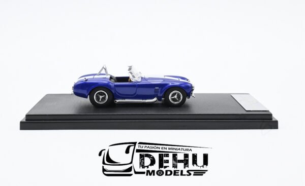 Auto a Escala 1/64 Shelby Cobra 427S/C Azul-Blanco-Negro, SHECOAZUBLAFW Fine Works 64 - Imagen 10