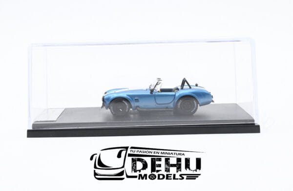 Auto a Escala 1/64 Shelby Cobra 427S/C Celeste-Blanco-Negro, SHECOCELBLAFW Fine Works 64 - Imagen 13