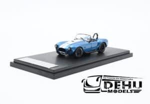 Auto a Escala 1/64 Shelby Cobra 427S/C Celeste-Blanco-Negro, SHECOCELBLAFW Fine Works 64