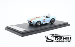 Auto a Escala 1/64 Shelby Cobra 427S/C GULF Celeste-Naranja, SHECOCELNARFW Fine Works 64