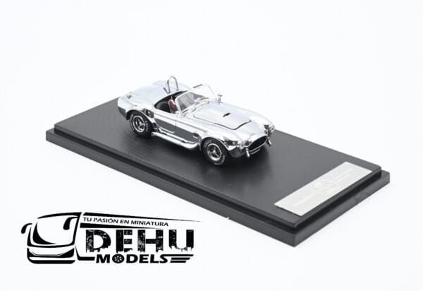 Auto a Escala 1/64 Shelby Cobra 427S/C Cromo-Plata, SHECOCROPLAFW Fine Works 64 - Imagen 2