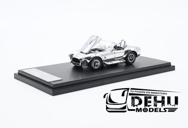 Auto a Escala 1/64 Shelby Cobra 427S/C Cromo-Plata, SHECOCROPLAFW Fine Works 64 - Imagen 7