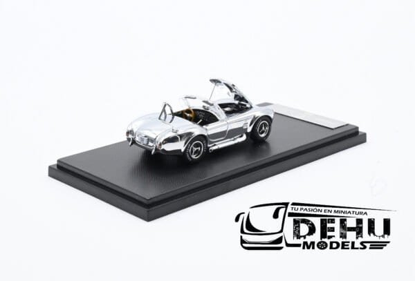 Auto a Escala 1/64 Shelby Cobra 427S/C Cromo-Plata, SHECOCROPLAFW Fine Works 64 - Imagen 6