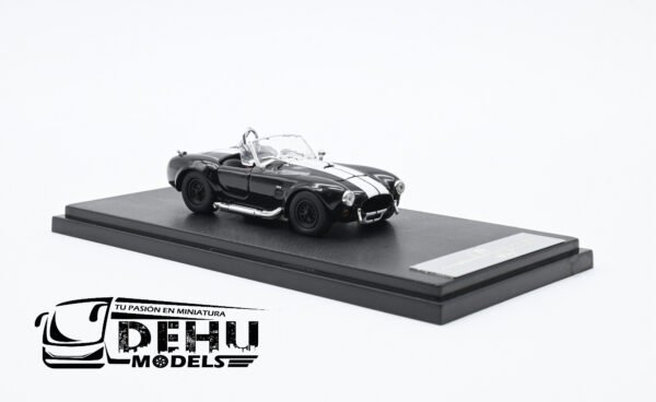 Auto a Escala 1/64 Shelby Cobra 427S/C Negro-Blanco, SHECONEGBLAFW Fine Works 64 - Imagen 3