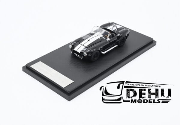 Auto a Escala 1/64 Shelby Cobra 427S/C Negro-Blanco, SHECONEGBLAFW Fine Works 64 - Imagen 11